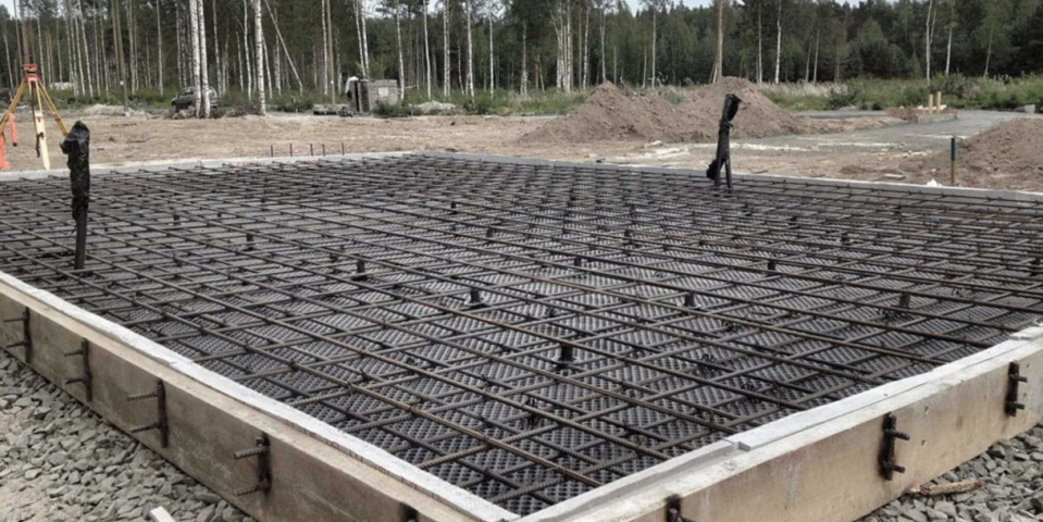 Плитный фундамент